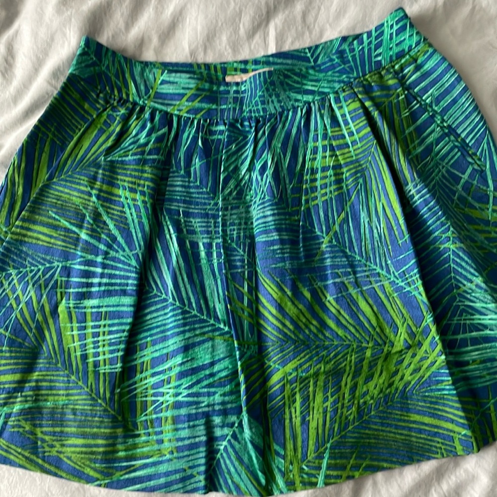 Banana Republic Linen Full Skirt